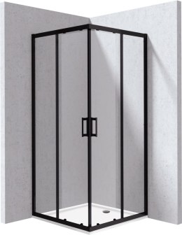 Kabina prysznicowa z brodzikiem kwadratowa - 80x80 cm