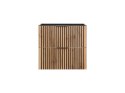 Szafka pod umywalkę XILO BLACK 60cm 2 szuflady