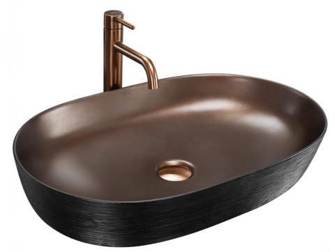 UMYWALKA CLEO 61 BLACK BRUSH/COPPER - NABLATOWA