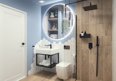 Wieszak ścienny na ręcznik - 30 cm