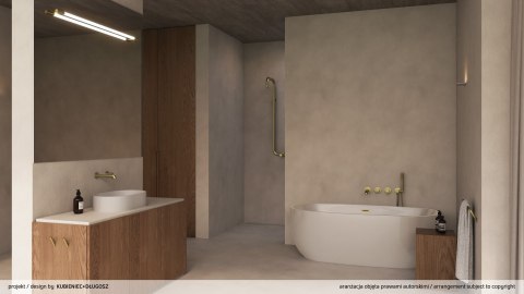 Bateria wannowa 4-otworowa podtynkowa