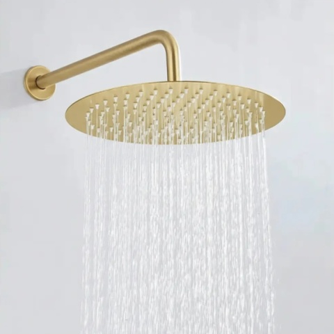 Deszczownica okrągła złota REA 25 cm