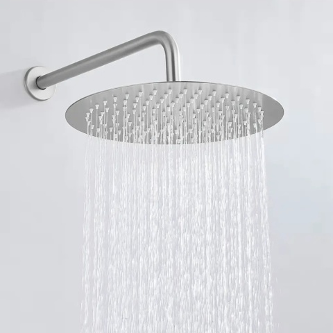 Deszczownica okrągła chromowana REA 25 cm