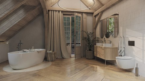 Miska WC z deską bezkołnierzowa