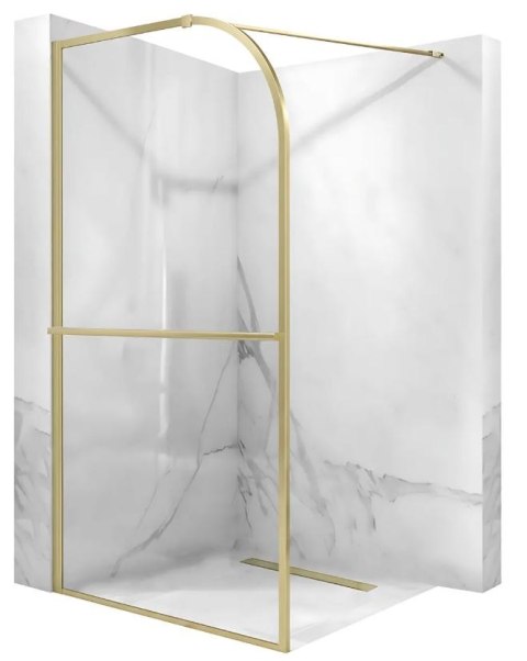 ŚCIANKA PRYSZNICOWA SKY BRUSH GOLD 100