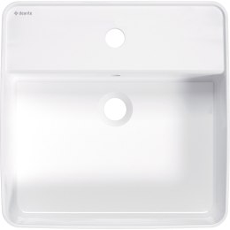 Umywalka ceramiczna nablatowa z miejscem na baterię