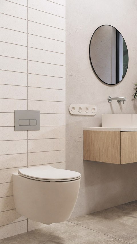 Umywalka granitowa nablatowa