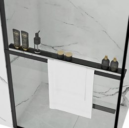 WIESZAK NA RĘCZNIK/PÓŁKA EVO BLACK