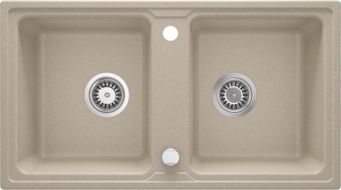 Zlewozmywak granitowy 2-komorowy