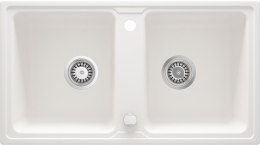 Zlewozmywak granitowy 2-komorowy