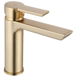 Bateria umywalkowa MY2021-2GG ARGUS złota szczotkowana niska