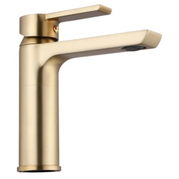 Bateria umywalkowa MY2021-2GG ARGUS złota szczotkowana niska