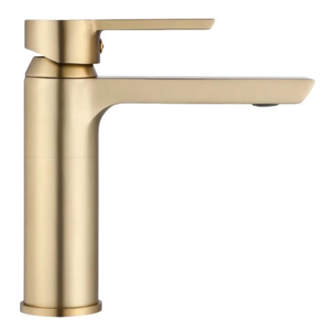 Bateria umywalkowa MY2021-2GG ARGUS złota szczotkowana niska