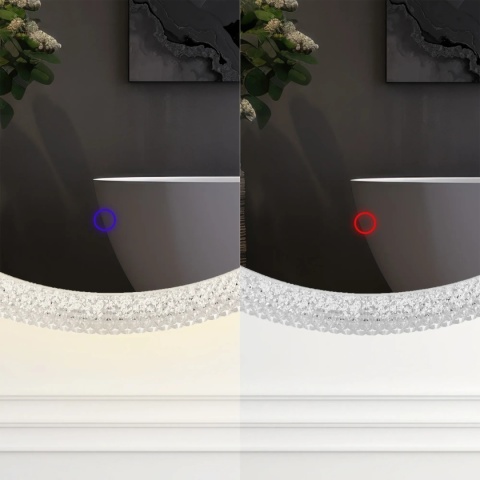 Lustro ścienne LED YH-3563 60 cm