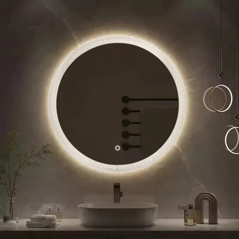 Lustro ścienne LED YH-3563 60 cm