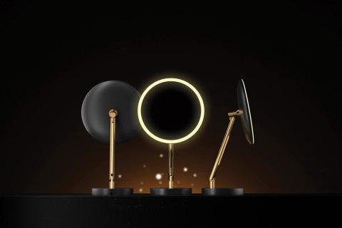 Lusterko kosmetyczne stojące - podświetlenie LED