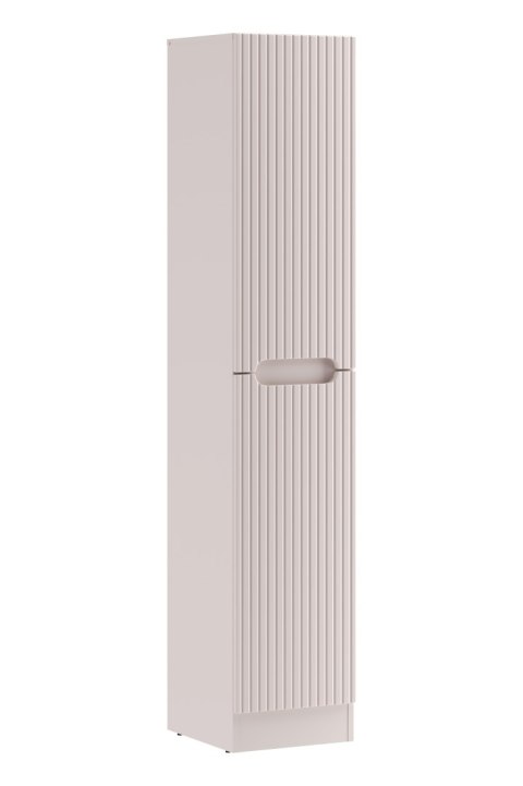 Szafka wysoka 1 drzwi i z koszem na pranie