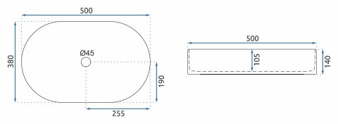 UMYWALKA NADIA 50 KASHMIR SHINY - NABLATOWA