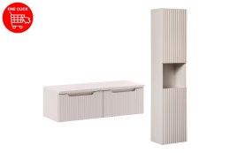 Zestaw meblowy 100cm z blatem i szafką wysoką