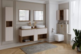 Zestaw meblowy 50cm z blatem i szafką wysoką