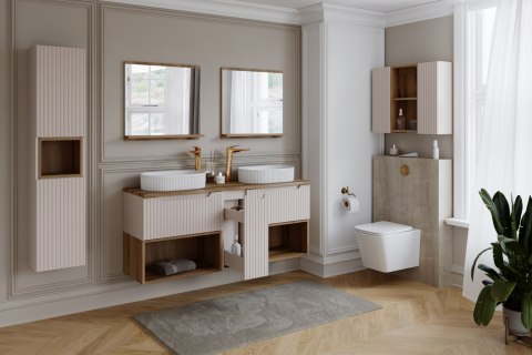 Zestaw meblowy 50cm z blatem i umywalką nablatową Gaja