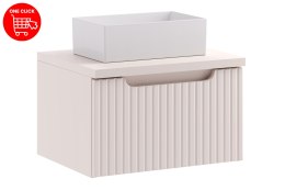 Zestaw meblowy 50cm z blatem i umywalką nablatową Gaja