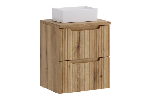 Zestaw meblowy 50cm z blatem i umywalką nablatową Gaja