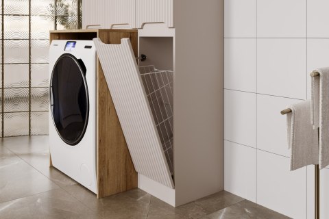 Zestaw meblowy 50cm z umywalką meblową Sky i szafką wysoką