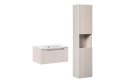 Zestaw meblowy 60cm z umywalką meblową SKY i szafką wysoką