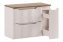 Zestaw meblowy 80cm z blatem i szafką cargo