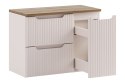 Zestaw meblowy 80cm z blatem i szafką cargo