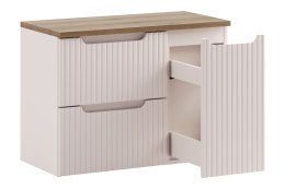 Zestaw meblowy 80cm z blatem i szafką cargo