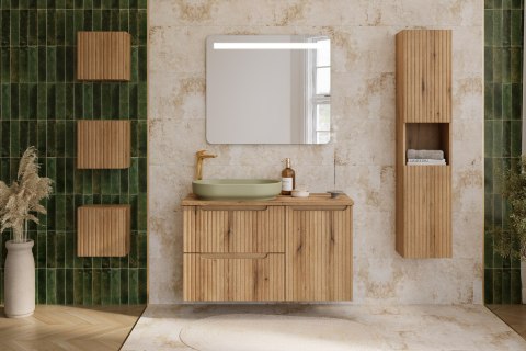 Zestaw meblowy 80cm z blatem i umywalką nablatową Beyond