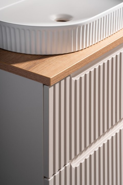 Zestaw meblowy 90cm z blatem i szafką cargo