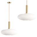 Lampa wisząca sufitowa szklana APP668-1CP