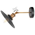 Lampa kinkiet Porto APP184-1W czarna