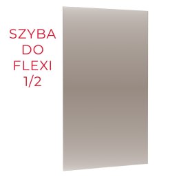 ŚCIANKA PRYSZNICOWA FLEXI 140 cm BROWN 1/2