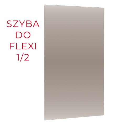 ŚCIANKA PRYSZNICOWA FLEXI 140 cm BROWN 1/2