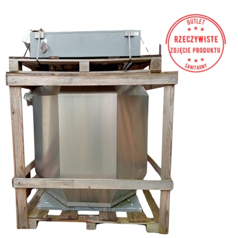 Wentylator dachowy przeciwwybuchowy Systemair DVV-EX 1000D8-XL IE3+H2