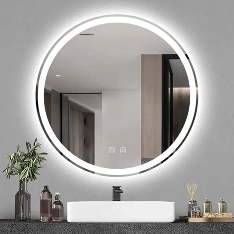 Lustro ścienne LED BAS 50 cm