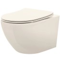 Miska WC REA CARLO MINI RIMLESS ECRU