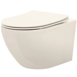 Miska WC REA CARLO MINI RIMLESS ECRU