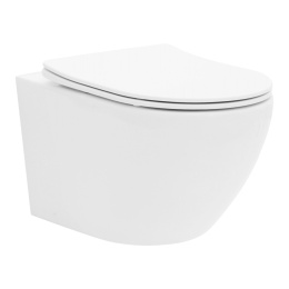Miska WC REA CARLO MINI RIMLESS FLAT