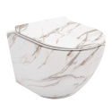 Miska WC REA CARLOS RIMLESS LAVA SHINY