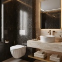 Miska WC REA DUO TORNADO WHITE