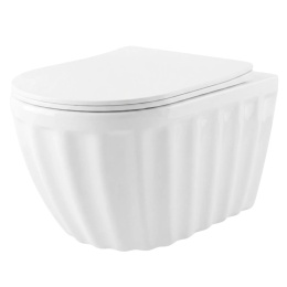 Miska WC REA DUO TORNADO WHITE