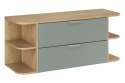 Zestaw meblowy 120cm z blatem ASTER GREEN