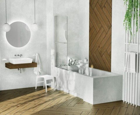 Bateria wannowa 4-otworowa z zestawem prysznicowym Bateria wannowa 4-otworowa z zestawem prysznicowym