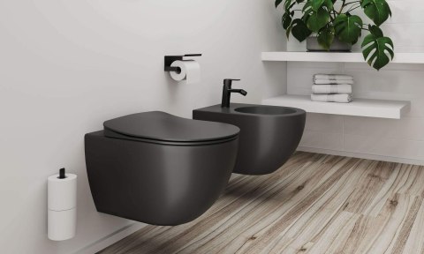 Miska WC wisząca bezkołnierzowa Miska WC wisząca bezkołnierzowa