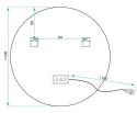 LUSTRO LED BLUETOOTH FFJ 60CM